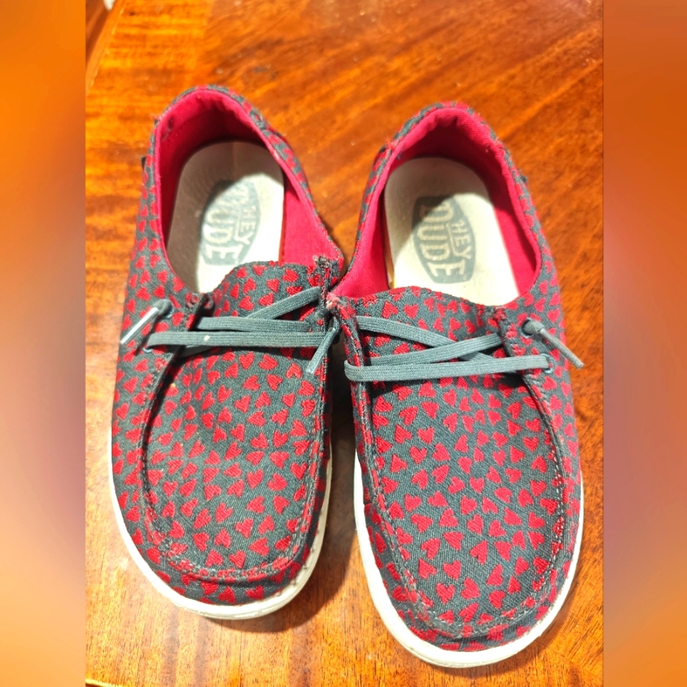 Hey Dude Girl's Wendy Youth Love - Size Y1